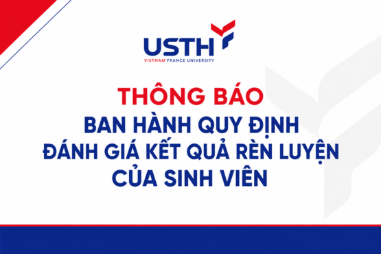 Thông báo ban hành quy định đánh giá kết quả rèn luyện của sinh viên