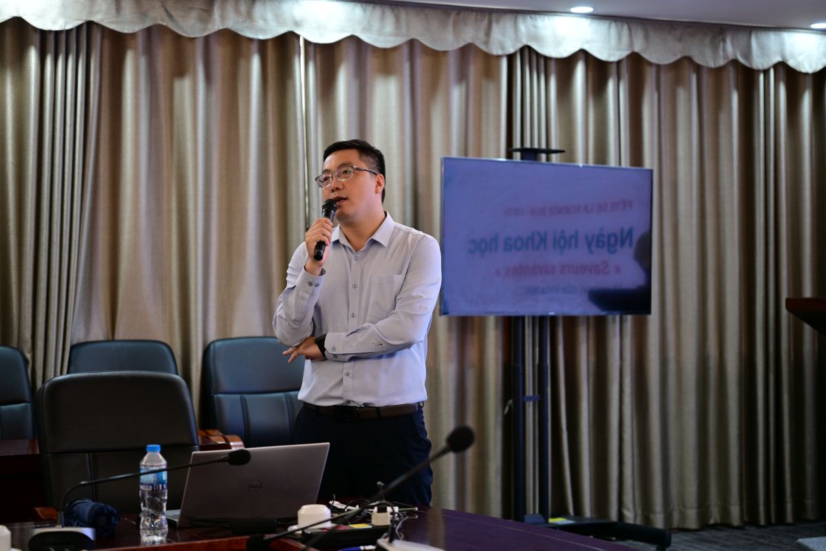 Phạm Hoàng Nam giới thiệu về 04 trạm thí nghiệm 