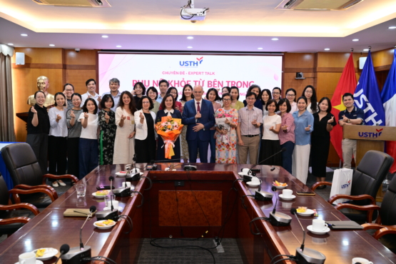 Phụ nữ USTH: Vững vàng bản lĩnh, vun đắp yêu thương từ những điều bình dị