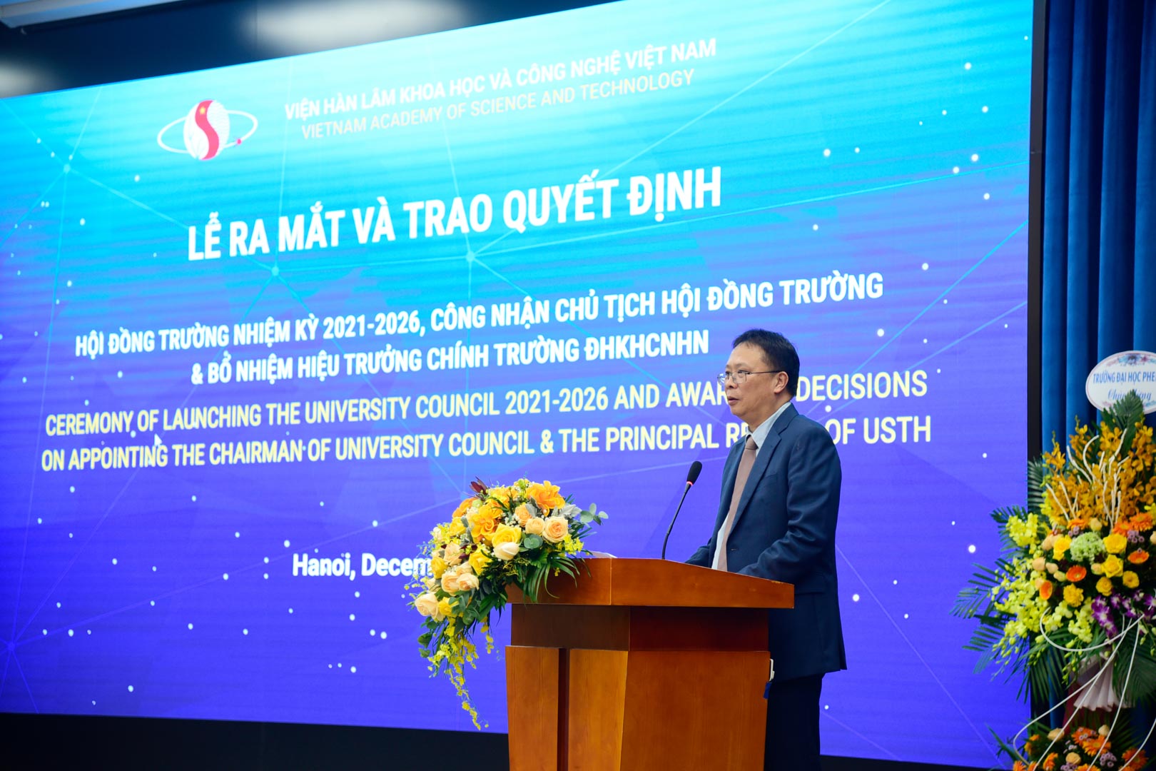 GS VS Châu Văn Minh, Chủ tịch Viện Hàn lâm Khoa học và Công nghệ Việt Nam